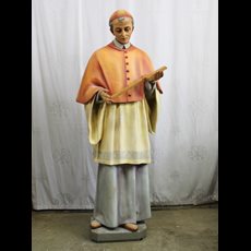 53" Plaster St. Charles Borromeo SKU C090-002